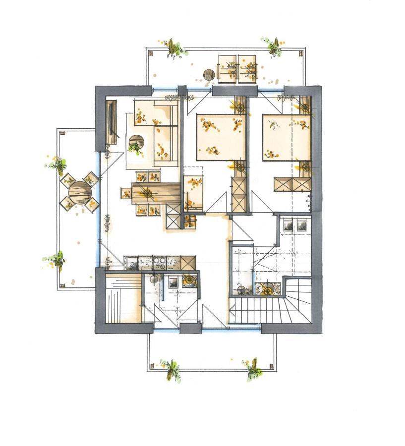 Ahrn Natur Apartment Lutago Luaran gambar